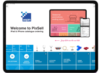 Sales App for Reps PixSell from Aspin