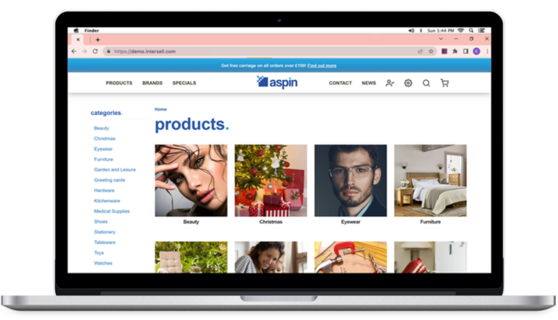 B2B Ecommerce Trade Websites for Distributors - InterSell from Aspin